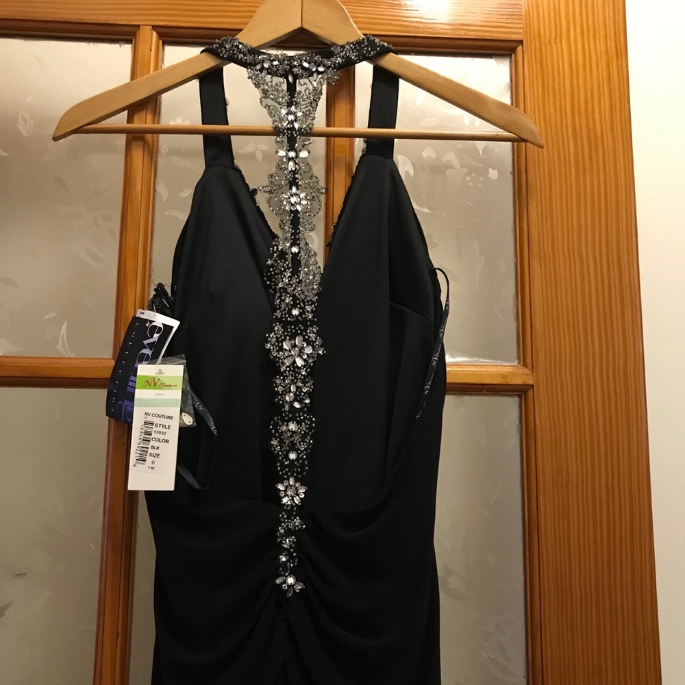 NWT Gorgeous NV Couture Evening Gown - Picture 9 of 11